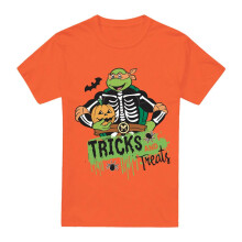 (XL, Orange) Teenage Mutant Ninja Turtles Mens Turtle Tricks T-Shirt