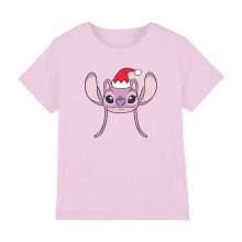 Lilo & Stitch Childrens/Kids Angel Santa Hat Christmas T-Shirt