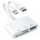 Card Reader for ,USB C and for  Interface Dual Port  Card Adapter, Memory Card Reader for Camera Adapter 1