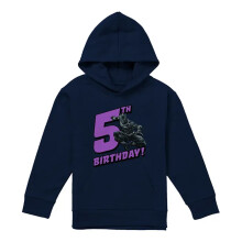 (9-11 Years, Navy) Black Panther Childrens/Kids 5th Birthday Hoodie