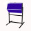 Blue Raffle Drum Large On A Stand 1