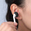 200PCS Replacement Ear Tips Headsets Earbuds Soft Sponge Foam Protective Sleeve Headphone Protector Cover White 5