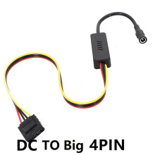 Kabel Zasilający Dysk Twardy 5525 do IDE Kabel Zasilający 12 V do Dużego 4PIN Dysku Twardego z Regulatorem Napięcia Obniżającego