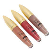 Set di 3 gloss opachi per le labbra, finish morbido e vellutato, resistente all'acqua, 5ml ciascuno
