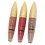 3er-Set Matte Lipgloss 5 ml x 3 Farben 01 03 04 8