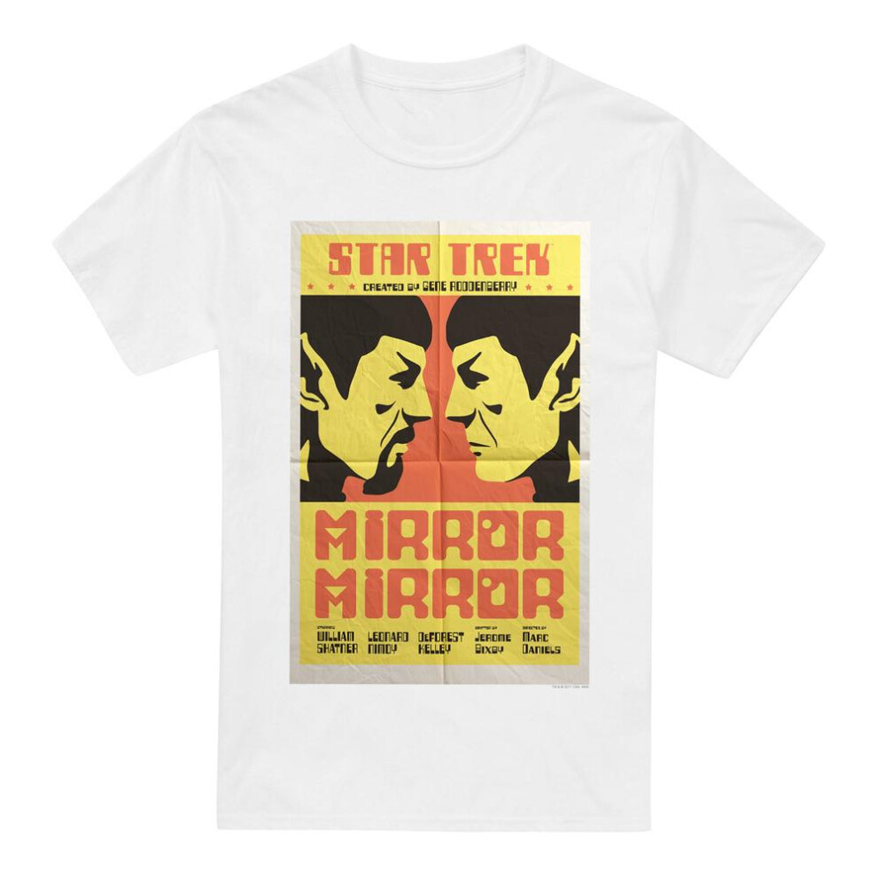 Star Trek (Xl, ) Mens The Original Series Episode 33 T-Shirt White