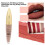 3er Pack Lipgloss 5 ml wasserfest matt 03 Farbton 5
