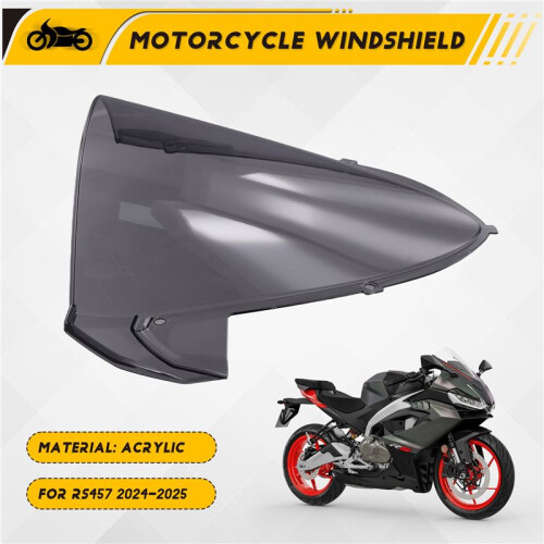 Motorcycle Touring Windshield Windscreen Wind Screen Deflectors Viser Visor for   457 RS457 2024 2025 A 1