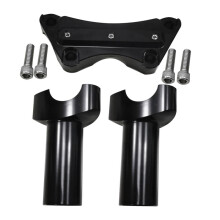 Suporte de Guidão de 4 Polegadas com Braçadeira Superior para Sportster Dyna FXDWG FXDL Guidão de 1 Polegada