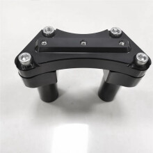 4inch Tall Handlebar Risers Top Clamp for 1inch Bar Sportster Dyna FXDWG FXDL