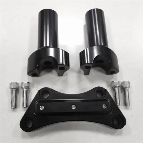 Suporte de Guidão de 4 Polegadas com Braçadeira Superior para  Sportster Dyna FXDWG FXDL Guidão de 1 Polegada 1