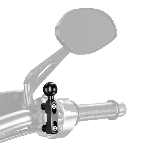 Adapter Motorcycle Handlebar Brake Clutch Control Mount 25mm Ballhead Base 2