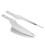Motorcycle Front Fork Mount Wind Deflectors Windscreen Fairing for  Touring Road King 1995-2021(Silver) 2