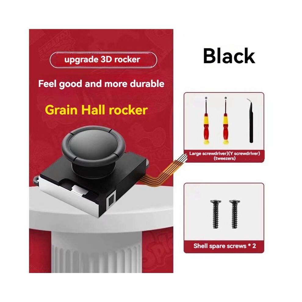 Exogio Hall Effect Joystick Replacement For With Repair Tools No Drifting Electromagnetic Stick For Oled/Lite 1Pc