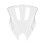 Motorcycle Front Windshield Deflector Windshield Fairing Kit for   500 SE NINJA500 2024 Clear 5