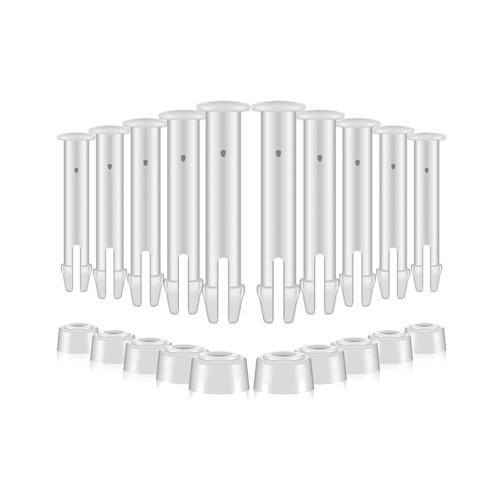 12 Pcs Plastic Pool Joint Pins & Rubber Seals for  Above Ground Round Frame Swimming Pool Parts 28270-28273(2.36In)