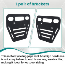 Supporto Portapacchi Laterale per Moto, Staffe di Montaggio per Borse Laterali per Scrambler 620 800