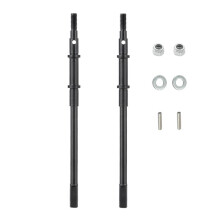 2 StüCk Stahl Metall Hinterachsantriebswelle CVD für Axial SCX10 II 90046 1/10 RC Crawler Car AR44 Achs-Upgrade-Teile