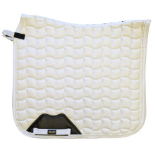 (X Full, White) Gallop Logo Quilted Horse Dressage Saddlepad