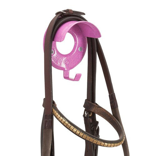 (One Size, Pink) Stubbs Bridle Rack Single S20