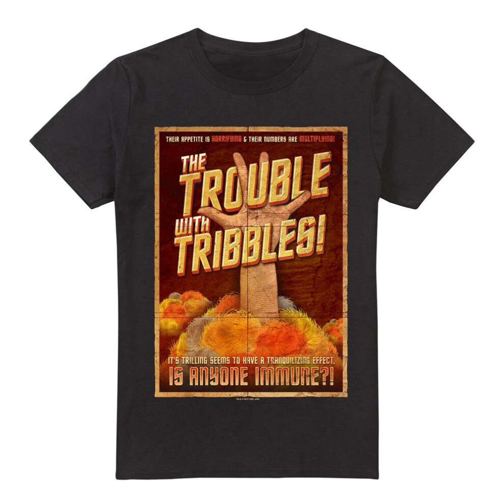 Star Trek (5Xl, ) Mens Tribbles: The Movie T-Shirt Black