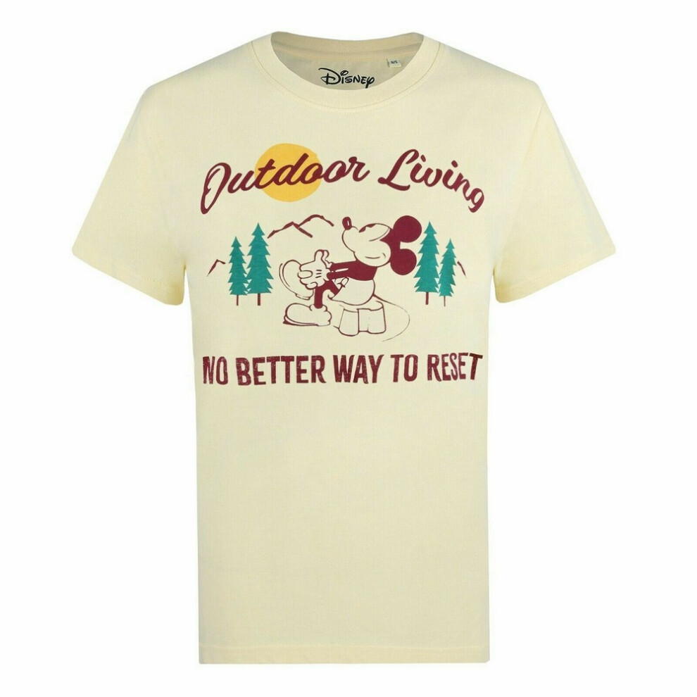Disney Womens/Ladies Outdoor Living Mickey Mouse Classic T-Shirt Multicoloured