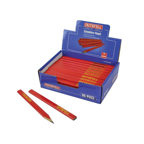 Faithfull Faithfull Carpenter's Pencils Display