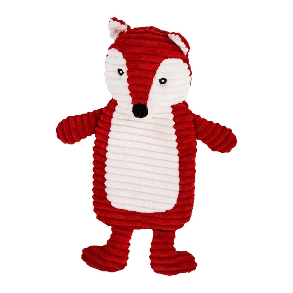 K Collection Unisex Red Fox 3D 750Ml Hot Water Bottle & Cover In - Image 2