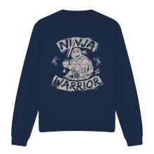 (XL, Navy) Teenage Mutant Ninja Turtles Unisex Adult Ninja Warrior Sweatshirt
