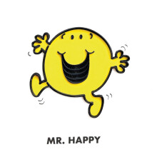 Mr. Happy Mr. Men Greeting Card Hand-Crafted Quilling Crisis Charity Card