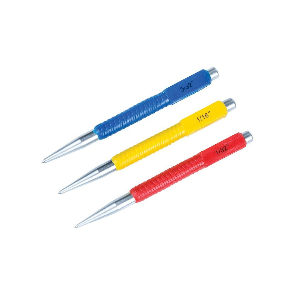 Bluespot Tools Nail Punch Set, 3 Piece 5063750441887