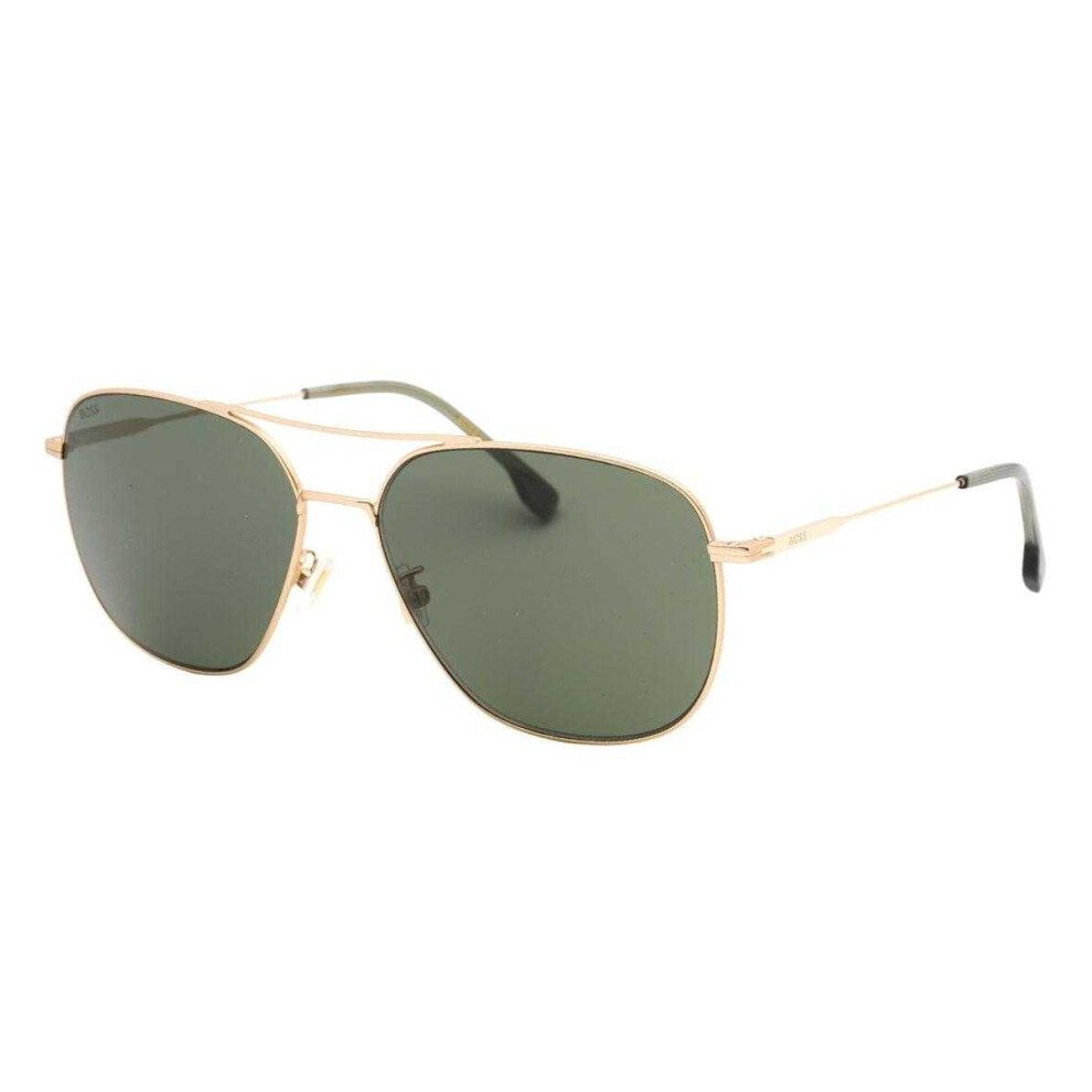 Hugo Boss Mens Matte Sunglasses Gold
