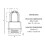 Master Lock Master Lock Excell Combination Padlock 2
