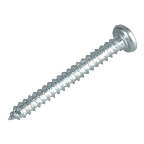 Forgefix Forgefix Self-tapping Screw, Pozi Compatible Pan Head, Zp, Forgepack 1