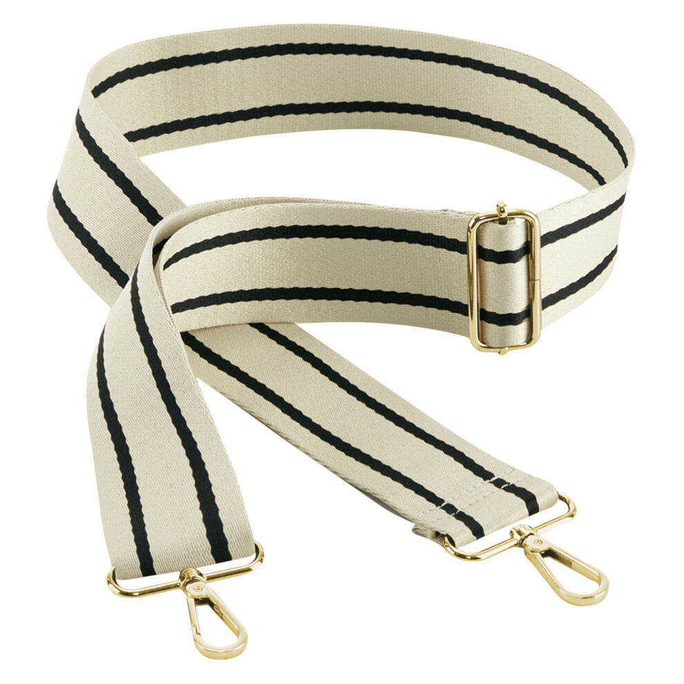 Bagbase (One Size, Oyster/Black) Adjustable Bag Strap
