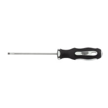 Draper Expert Plain Slot Soft Grip Parallel Tip Screwdriver