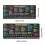 English Mouse Pad Excel Text Editor Cheat Sheet Shortcut Mousepad for Programing Non-Slip Desk Mat 40x90x0.3CM 10