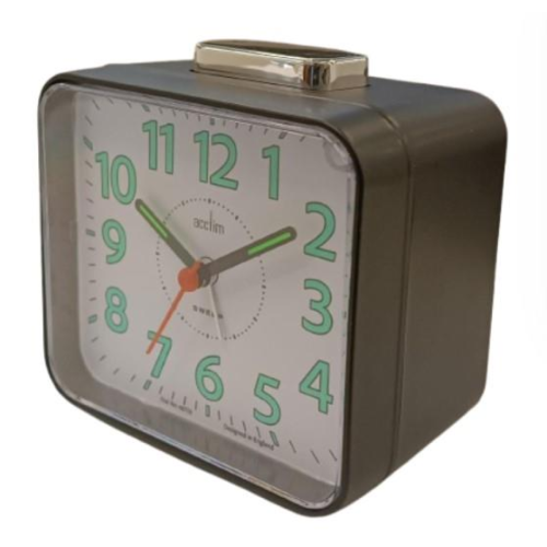 Acctim Acctim Parker Alarm Clock in Black - 16463