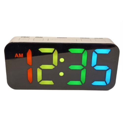 Acctim Acctim Jaxon Digital Alarm Clock in White - 16512