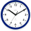 Acctim Acctim Nardo 20cm Radio Controlled Blue Wall Clock 74669 1