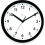Acctim Acctim Nardo 20cm Radio Controlled Black Wall Clock 74663 1