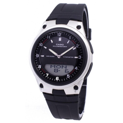 Casio Casio Mens Dual Time Watch AW-80-1AVDF