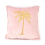 Hestia Gold Embroidered Palm Tree Cushion 1