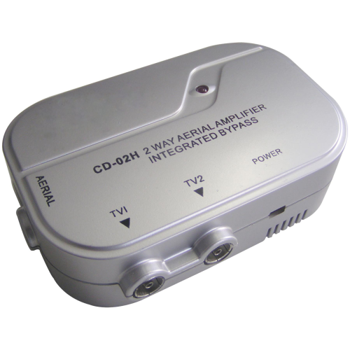 Electrovision Coaxial Signal Booster with 4G Filter 2 ways T103EA