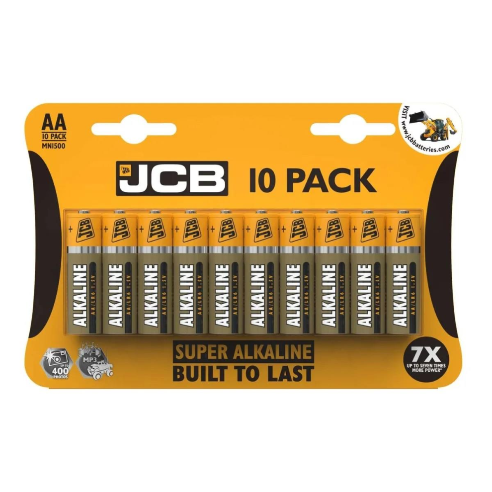Jcb Aa Super Alkaline - Pack Of 10 5050028026303
