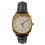Sekonda Sekonda Ladies Basic Big Number White Dial Black Leather Strap Watch 40437 1