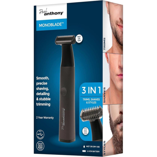 Paul Anthony 'Monoblade' Induction Shaver & Beard Trimmer