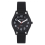 Ravel Ravel Mens Basic Bold Easy Read Expander Bracelet Watch Black/Black R0225 1