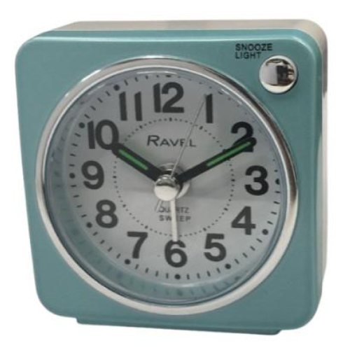 Ravel Ravel Mini Bedside Light Blue Alarm Clock RC018.7