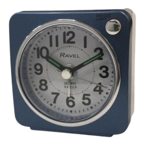 Ravel Ravel Mini Bedside Blue Alarm Clock RC018.6